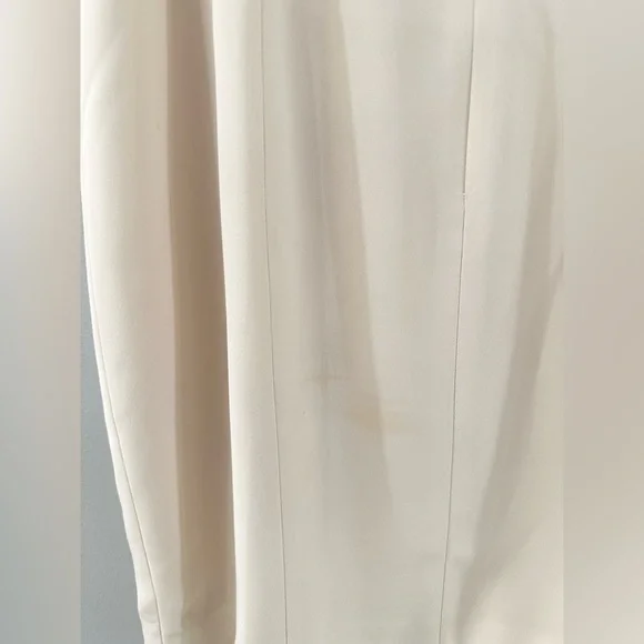 Niteline By Della Roufogali Sheath Dress Cream Size 12 - Picture 6 of 6